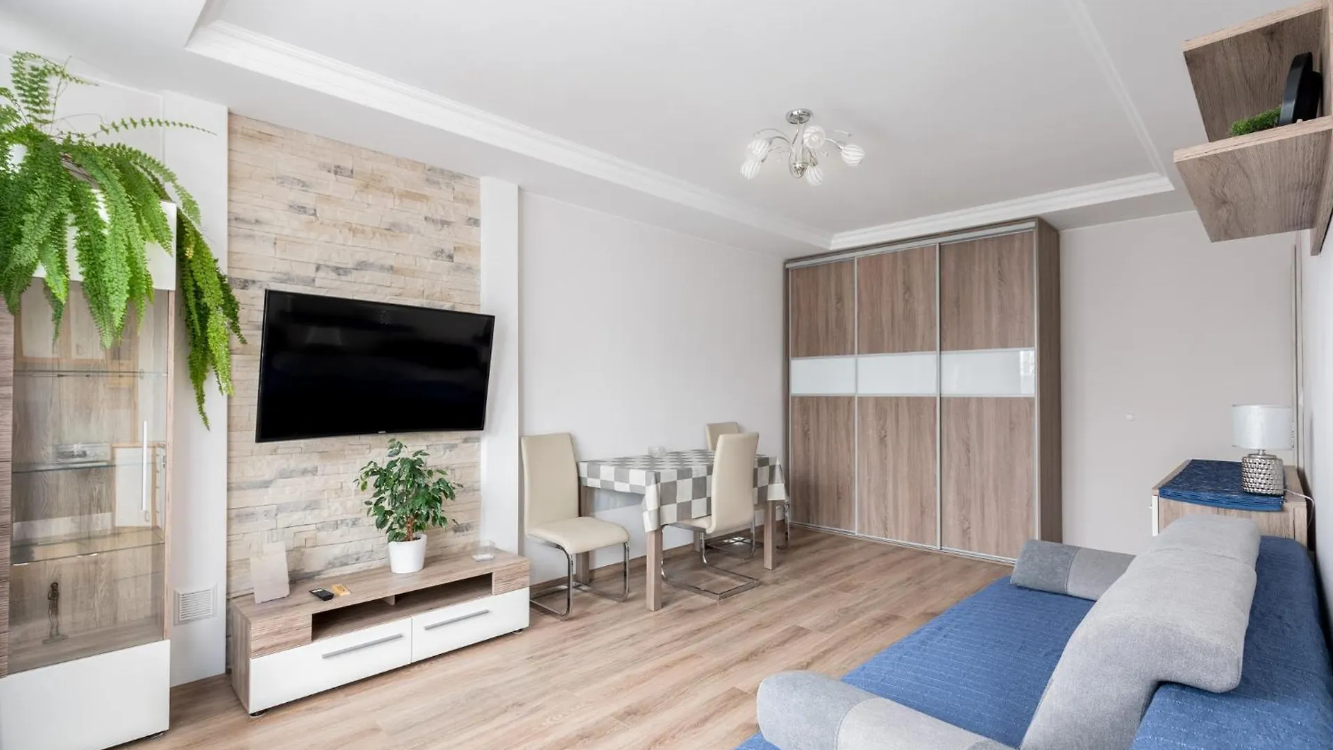 Apartment Park Bialopradnicki Blue Studio Krakow